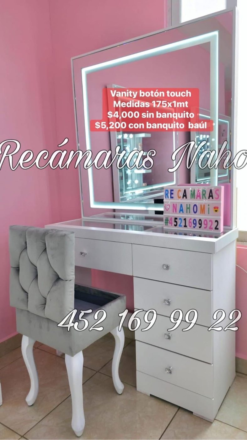 Vanity Touch Blanco Compacto