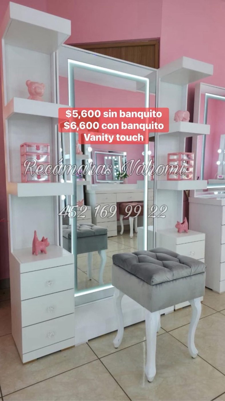 Vanity Touch Blanco con Torres