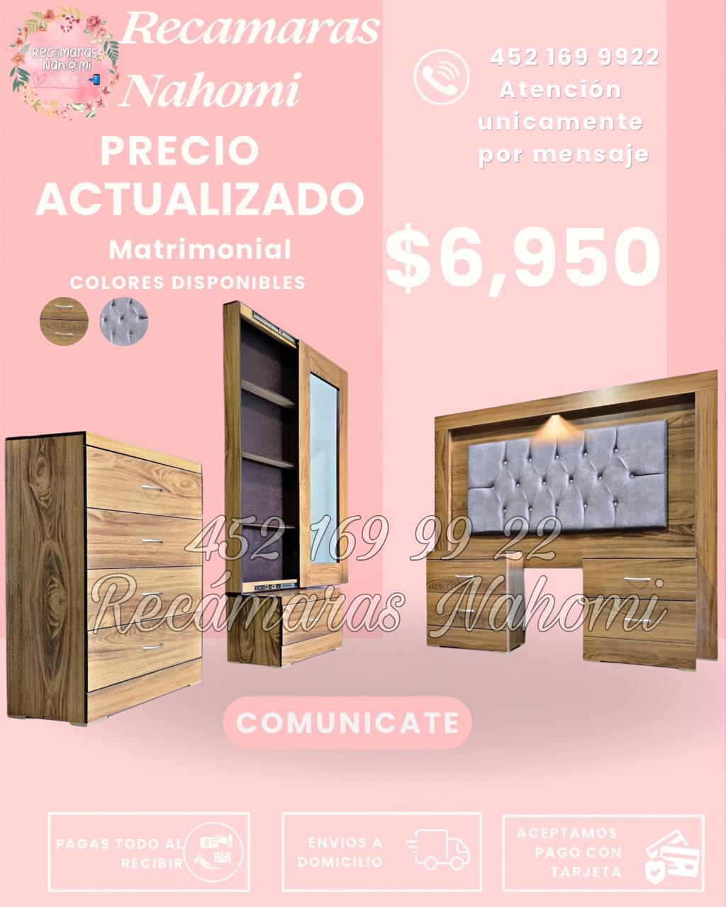 Recámara Nogal Gris